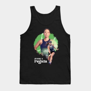 Jessica Pegula Cartoon Anime Tank Top